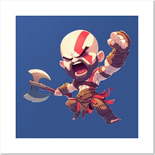 kratos Posters and Art